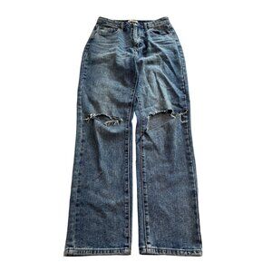 MISSPAP Straight Jeans in Blue
